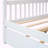 Saunderton Wooden House Bed with Trundle-299217223-298050778