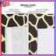 Rideaux à motif de peau de girafe, voilages et voilages à motif animal - 1 panneau-1669116966-1669116967