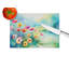 Anemones in Watercolor Glass Cutting Board Large