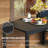 47" Rectangular Patio Dining Table for 4 Person, Black