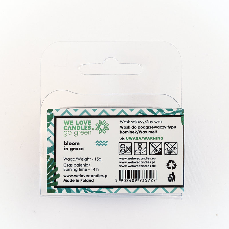 Orchid, Lily Of The Valley, Gardenia And Jasmine Scented Wax Melt
