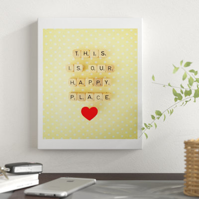 « this is my happy place », art textuel