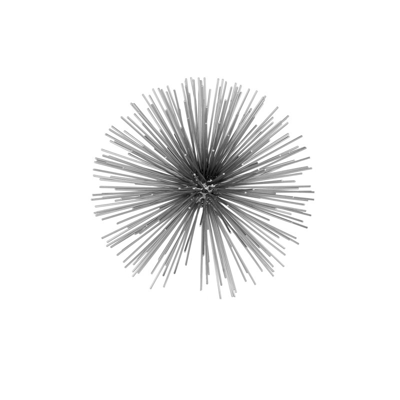 Erizo Spiked Large Sphere, Canvas Forest Green Sunbrella® Canvas, 8" H x 8" W x 8" D