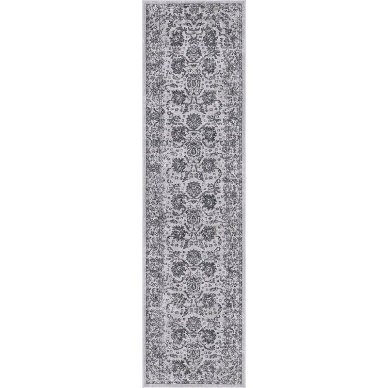Floral Indoor Rug, Runner 2'7" x 10'