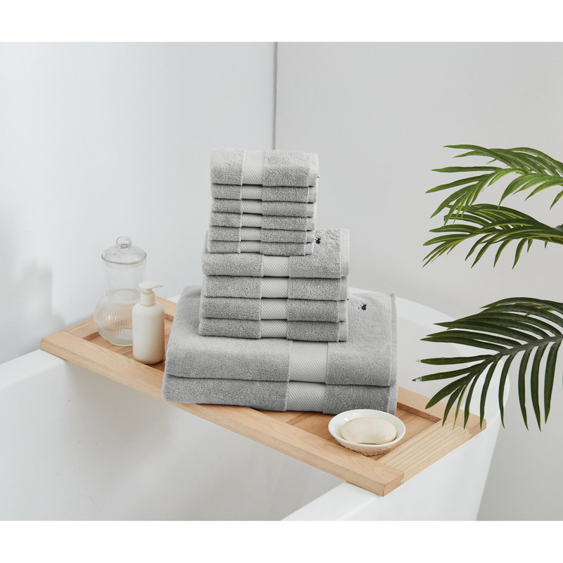 Essuie-mains en coton Royal Turkish, Gris