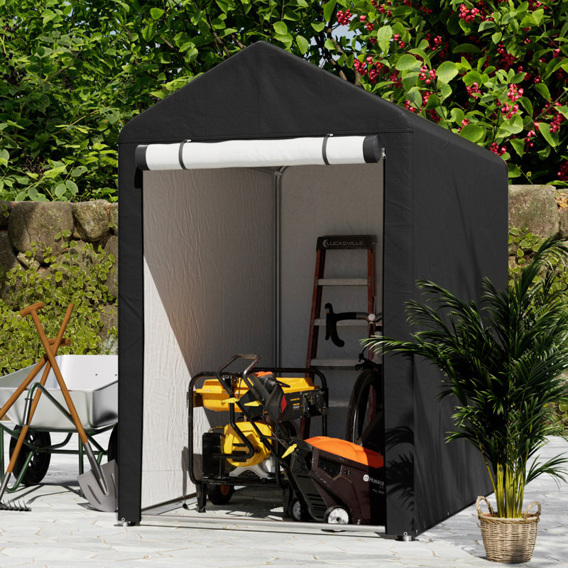 3x5FT Outdoor Storage Shed Bicycle Shelter