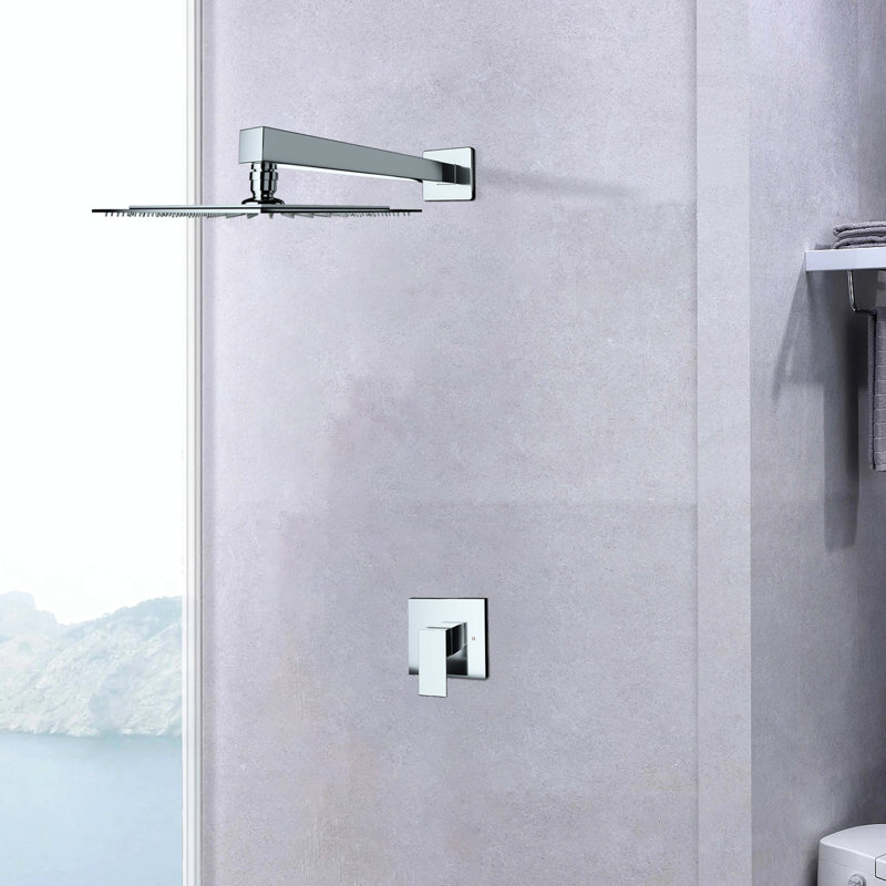 Wall Mounted Shower Faucet In Look - Superior Brass Product Valve Style Object