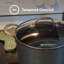 Non-Stick Anodized Aluminum Saute Pan with Lid-71645099
