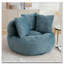 Grande chaise en velours côtelé avec bourre-1516230643
