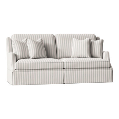 Savannah 87.5'' Slipcovered Sofa