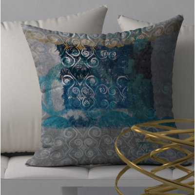 Power Eye-Catching Square Pillow Cover & Insert