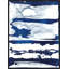 «Snow Shoes II» par David Erickson - peinture sur toile à cadre flottant