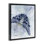 «Natation, tortue bleue», art mural encadré sur toile flottante par Yvette St. Amant