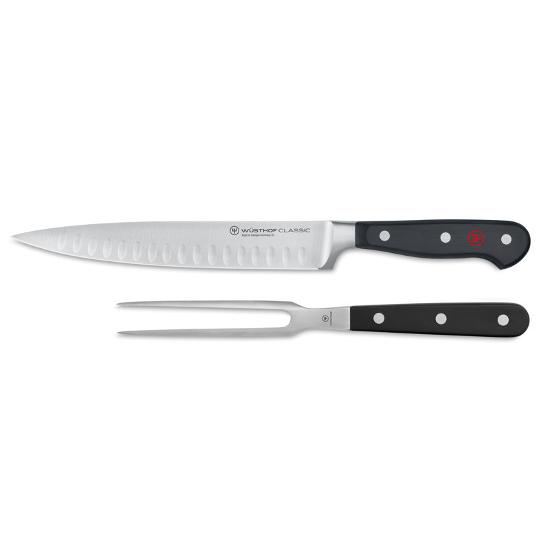 WÜSTHOF Classic Hollow Edge Carving Set