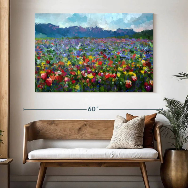 Alvord Spring Abstract, 34" H x 51" W