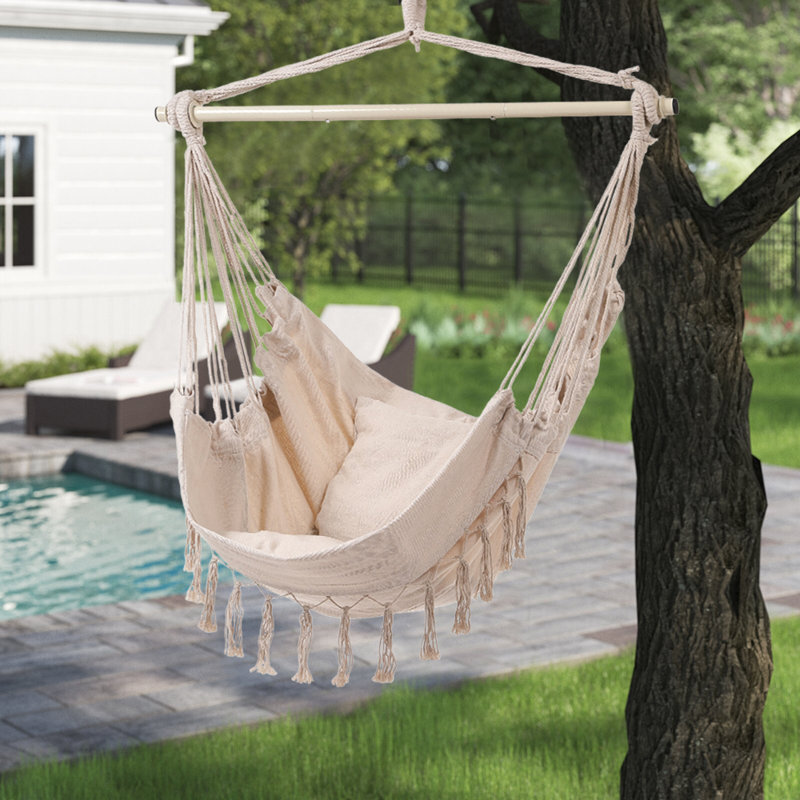 Garden Hanging Canvas Hammock