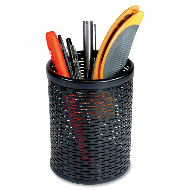 Punched Metal Pen Holder