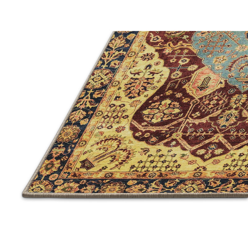 Abstract Indoor Rug, Rectangle 5' x 7'