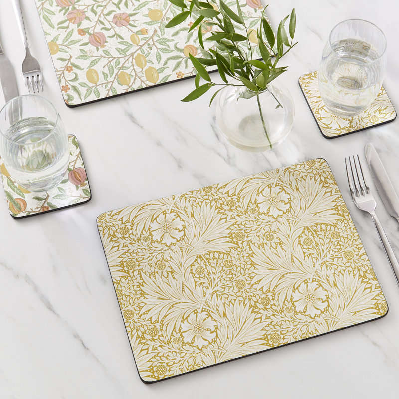 The Original Morris & Co. Simply Mixed Large Placemats - Set Of 4