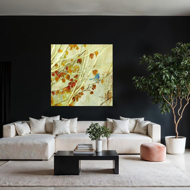 Singing I, art contemporain abstrait, H 48 po x l 48 po