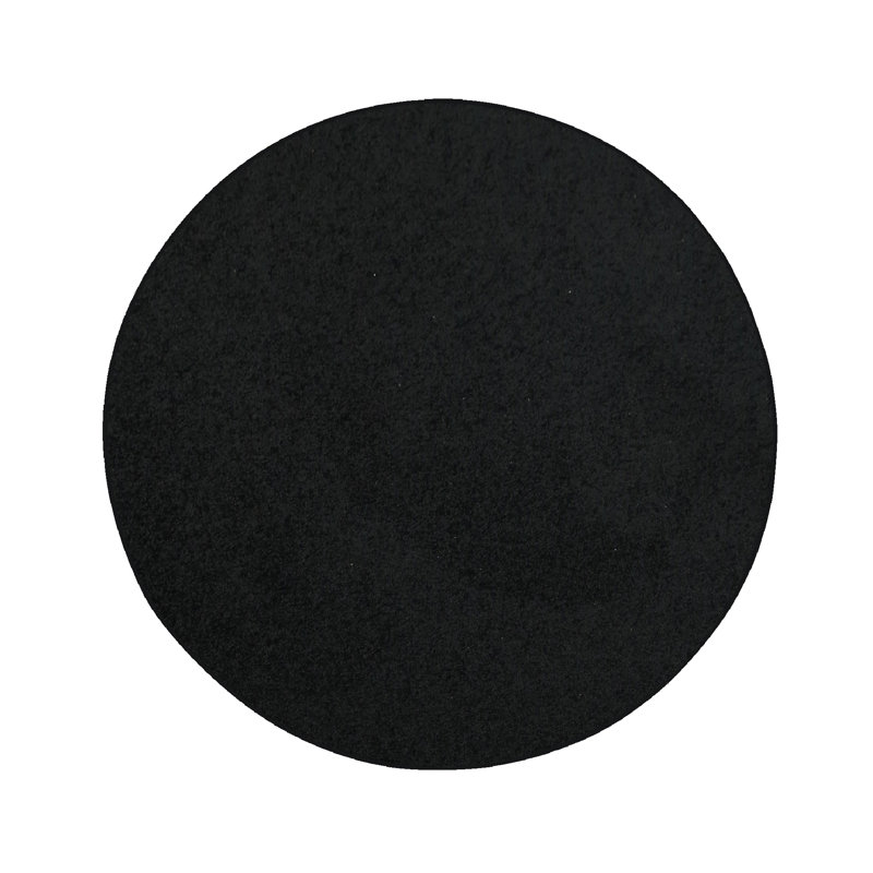 Modern Plush Pet and Kids Friendly Solid Color Black Area Rugs, Stain & Fade Resistance, Perfect for Living Room, Dining Room, Bedroom, Playroom and Kidsroom, Event, Wedding, Westcliffe, Amberdawn Binded Rug