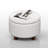 Upholstered Storage Ottoman Bench, PU Leather Button Tufted Ottoman Footrest Stool for Living Room-1034870593