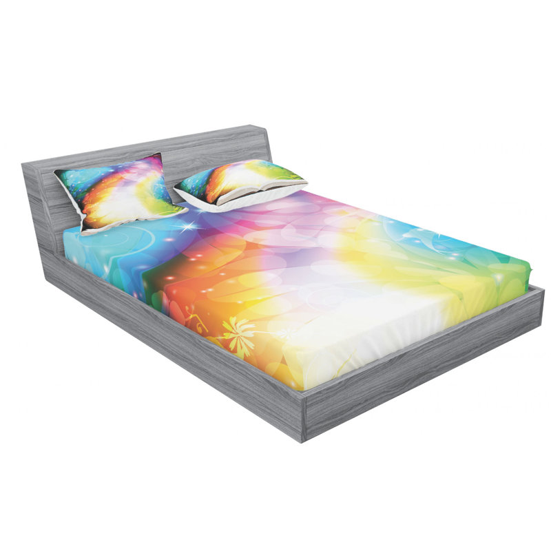 Microfiber Sheet Set, Full Sheet Set with Fitted Sheet