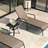 Outdoor Lounger Rust Resistant Aluminum Frame Outdoor Chaise Lounge Set with Table-101174956