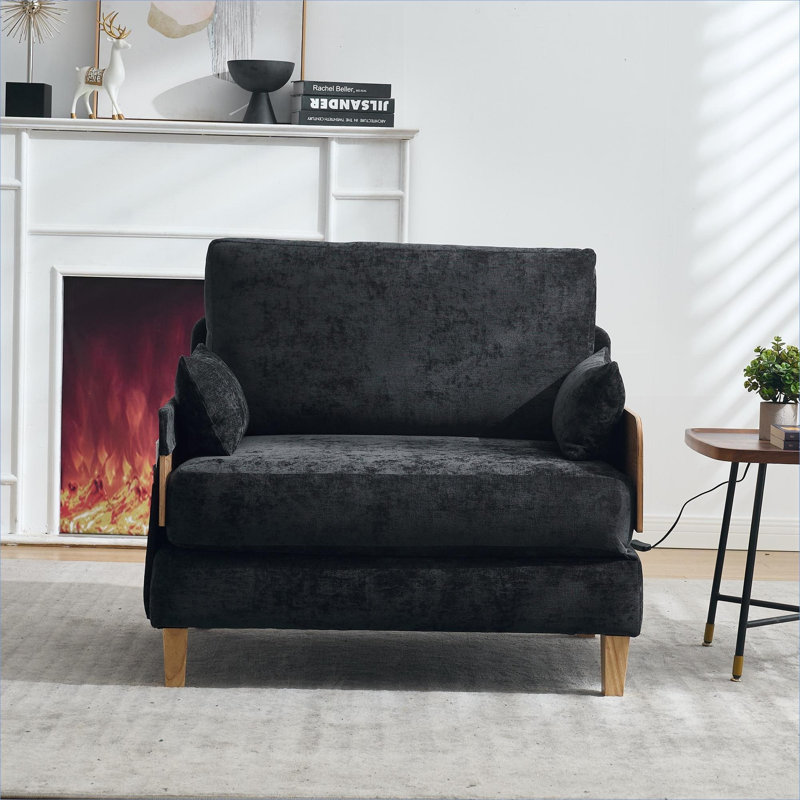 Fauteuil convertible 3 en 1 Chenille