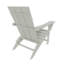 Chaise Adirondack pliante en plastique PEHD Joubert-1102896050