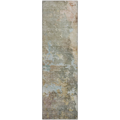 Premium Machine Washable Barry AMF1234 Abstract Rug