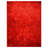 Fluffy HAND TUFTED SHAG POLYESTER ECO-FRIENDLY AREA RUGS - Light Red Colour | Solid Design-42358038