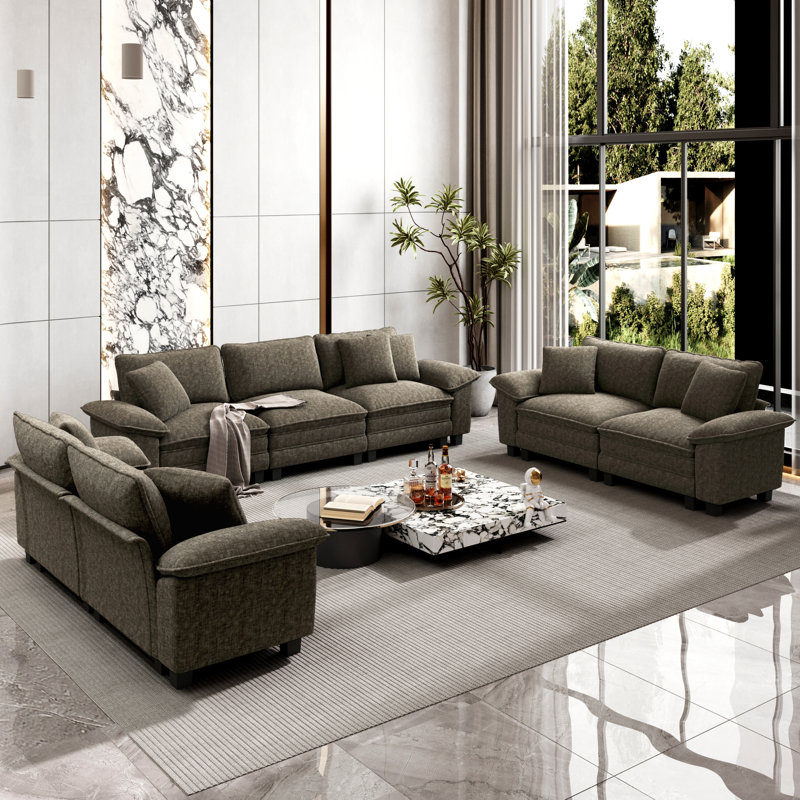 7 - Piece Living Room Set