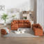 Canapé modulaire rembourré réversible 4 pièces Geralte-963591635