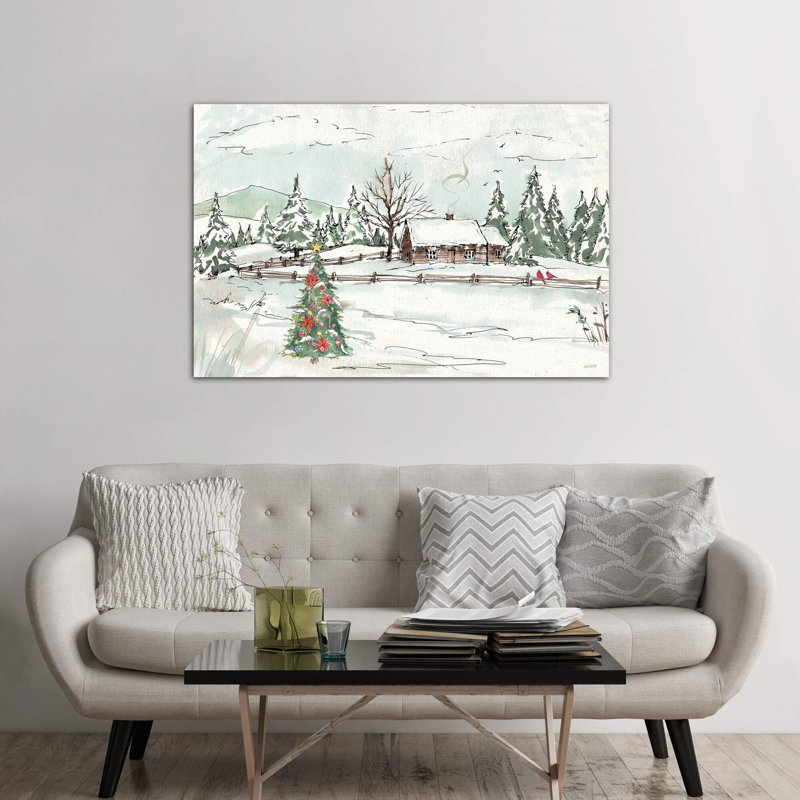Seasonal Charm X by Anne Tavoletti - Painting on Canvas, 66.04 cm H x 45.72 cm W x 1.91 cm D, No Frame