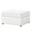 Rangement, tissu de qualité commerciale, motif uni, siège mi-ferme, rembourré sans assemblage, ressorts hélicoïdaux, coussin en mousse, structure en bois d'hévéa, rangement propre