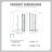 36"W Matte Black Aluminum Frame Bifold Shower Door