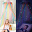 Ciel de lit suspendu pour chambre d'enfant, décoration pour chambre de fille, filet en maille dégradée arc-en-ciel 40D, tente dôme suspendue pour lit simple/double et coin lecture, étoiles phosphorescentes