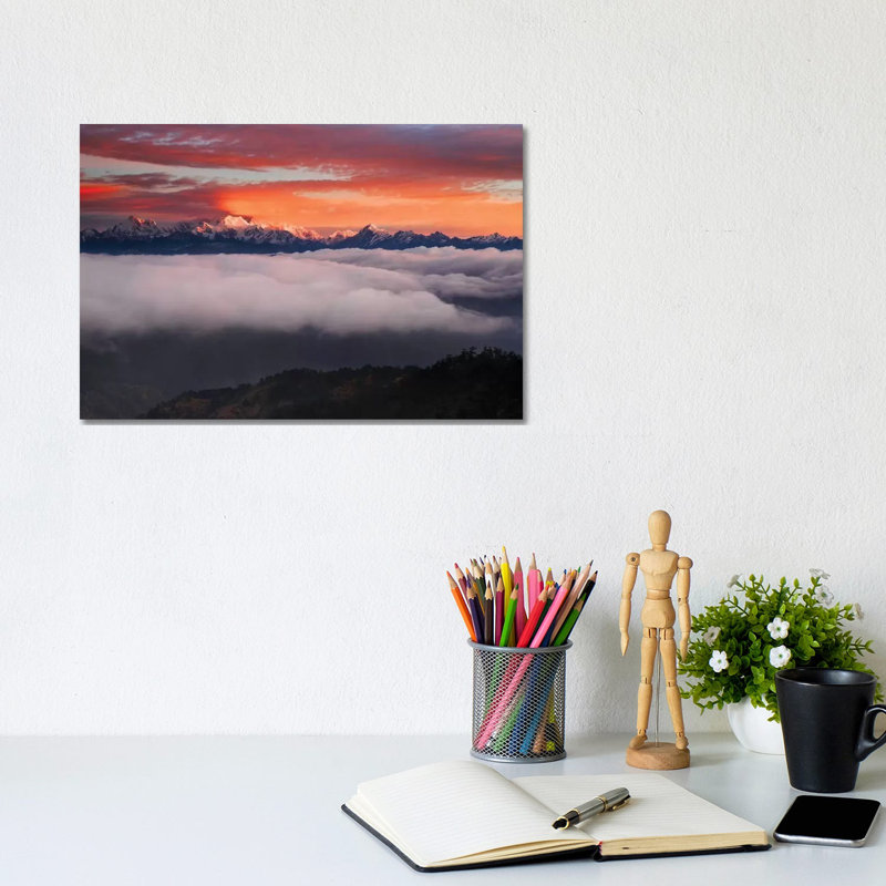 The Mountain Gods by Karsten Wrobel - Wrapped Canvas Print, 20.32 cm H x 30.48 cm W
