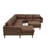 Mentzer Upholstered U-Shaped Sectional Left Hand Facing-1551407528