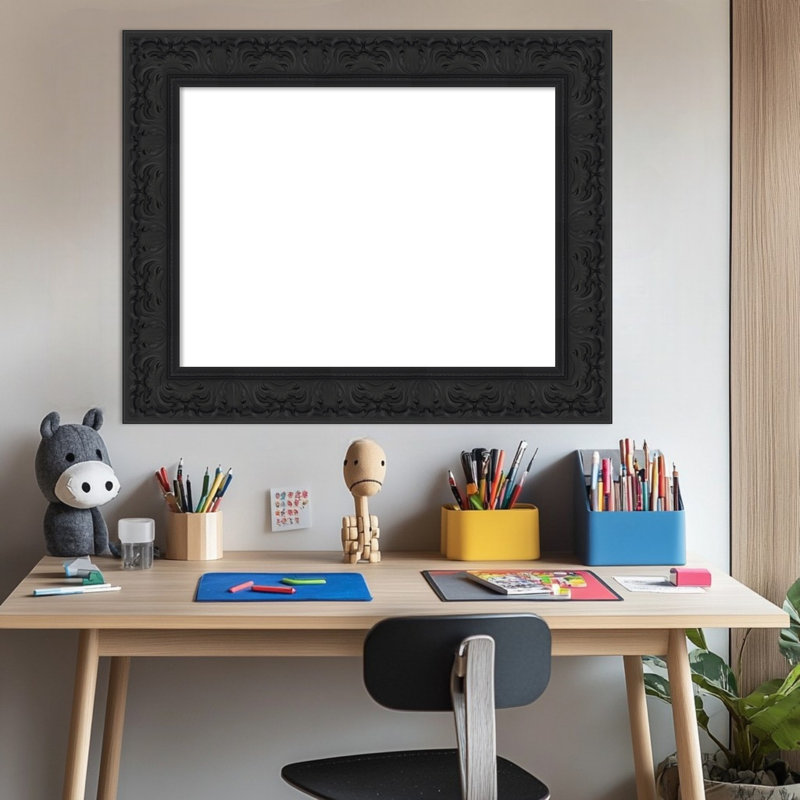 Tableau magnétique effaçable à sec noir Luxe, tableaux d'organisation, H 25 po x l 31 po