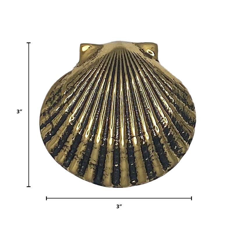 Push Button Doorbell, Brass