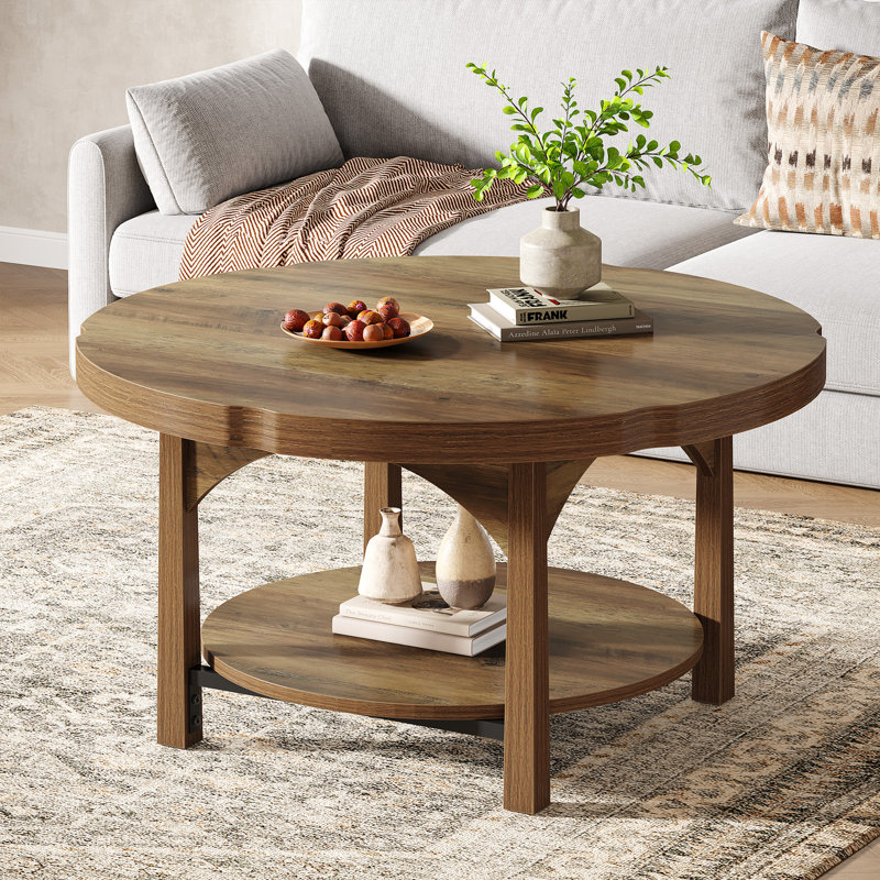 Four Leg Coffee Table with Storage