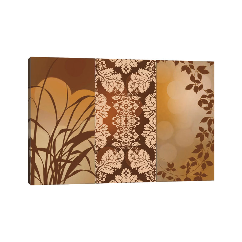 Bronze Filigree by Edward Aparicio - Wrapped Canvas Print, 66.04 cm H x 45.72 cm W
