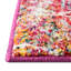 Tapis géométrique fuchsia-1330372311