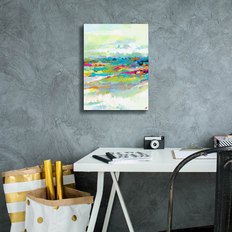 "Horizon" par Jenny Westenhofer, H 16 po x l 12 po x P 0,75 po