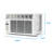CWAM Series Commercial Cool 8,000 Btu Window Air Conditioner