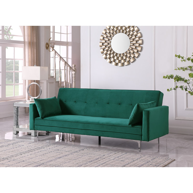 Canapé-lit 84 po Modern Green