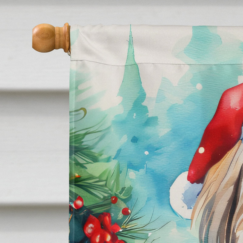Double Sided Polyester Christmas, 40'' H x 28'' W