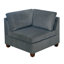 Ensemble de canapé modulaire en chenille de salon gris avec repose-pieds, confortable et polyvalent pour les espaces modernes